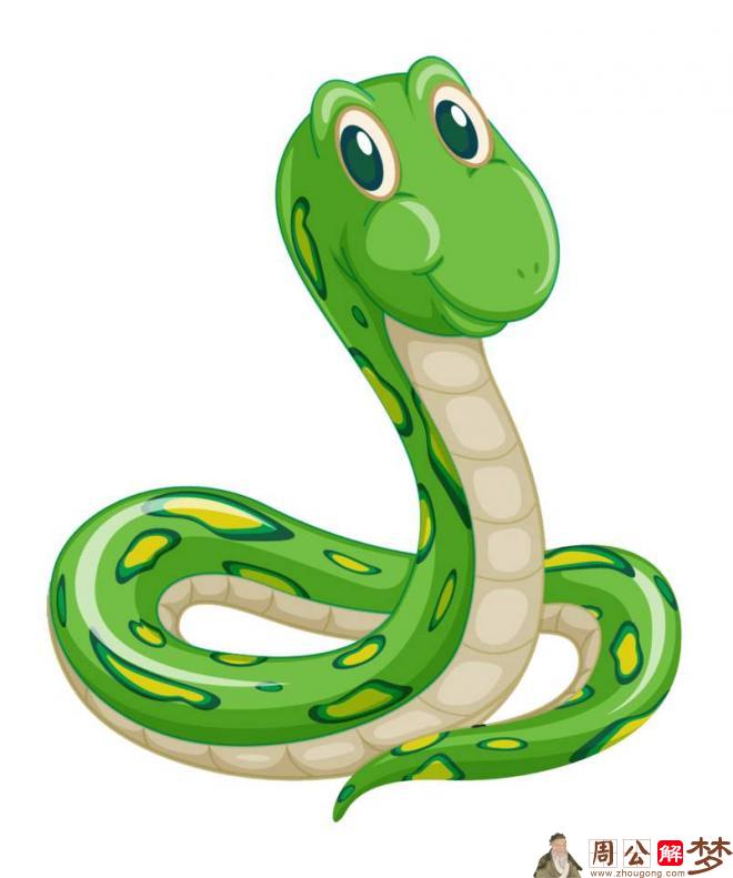 梦见一条绿色的蛇